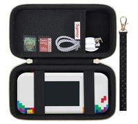 Supmay Custodia rigida da viaggio per My Arcade Tetris Pocket Player Pro, giochi di puzzle strategici, sistema portatile per videogiochi, custodia protettiva portatile con tasca in rete per batterie e