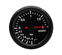 Supmico 52mm motore auto kit calibro di indicatore turbo boost kit manometro boost Bar Puntatore Indicatore luminoso a LED 7 colori universale
