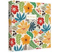 SUPMIND Raccoglitore per ricette, 21,6 x 27,9 cm, 3 anelli, pagina intera, crea il tuo raccoglitore per libri di cucina con protezioni in plastica, carta da stampa a colori e divisori a pagina intera