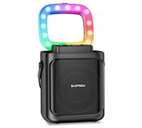 SUPNIU Cassa Bluetooth Potente 30W Wireless con Suono Stereo Cristallino - TWS Accoppiamento & 24H di Riproduzione con Luci LED | Casse Bluetooth Ideali per Feste, Viaggi e Eventi.