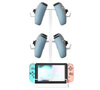 Suport de Manette - Station Double Casque, Support Universel | Présentoir Compact Pour Accessories Jeux Vidéo, Support Solide Table Bureau Portable, Organizzazione Facile, Durable Desi