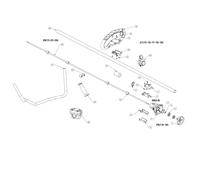 SUPP.CAMPANA LINEA ST ASTA RIGIDA 481520 ORIGINALE BLUE BIRD