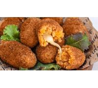 Supplì/Arancini Vegani 3pz | Con Vegarella e Mezzarè Filante | Scegli il Gusto (3 Pz Tonno e Cipolla Croccante)