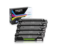 SuppliesOutlet Cartuccia toner compatibile di ricambio per HP 26A / CF226A (Nero, 4 pezzi)