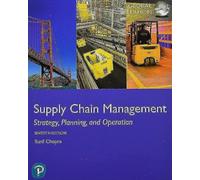 Supply chain management: strategy, planning, and operat - Chopra Sunil