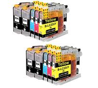 Supply Guy 10 cartucce compatibile con Brother LC-22U per DCP-J785DW MFC-J985DW