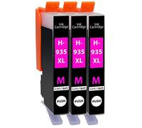 Supply Guy 3 Cartucce Per Stampanti con Chip compatibile con HP 935 935XL Magenta per HP OfficeJet 6200 6230 6235 6239 6800 6812 6815 6820 6822 6825 6830 6835
