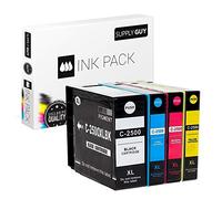 Supply Guy 4 cartucce per stampanti compatibile con Canon PGI-2500XL per Canon Maxify IB4000 IB4050 IB4100 IB4150 MB5000 MB5050 MB5100 MB5150 MB5155 MB5300 MB5350 MB5400 MB5450 MB5455