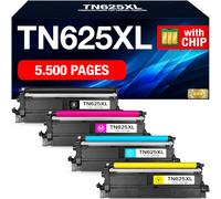 Supply Guy TN625XL Toner per Brother MFC-L8970CDW HL-L8430CDW | per MFC-L8970CDW MFC-L8730CDW HL-L8430CDW HL-L8570CDW DCP-L8630CDW sostituisce Brother TN-625XL TN625 (4 toner)