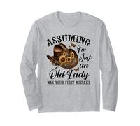 Supponendo Che io Sia Solo Una Vecchia Signora è Stato Il Tuo Primo Errore Hippie Maglia a Manica