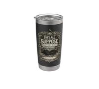 Supponiamo che cosa vogliono supporre la tipografia retrò audace Bicchiere termico in acciaio inox doppia parete