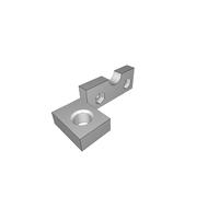 Support Bracket for Thing-O-Matic Y-Axis - Post May 2011 Models - Captive Nuts