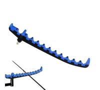 Support Canne à Pêche Ratelier Porte - Horizontaux à Montage Mural pour Garage | Tête de Repose-canne à pêche | Support de canne à pêche | Accessoires de pêche pour UNE Large gamme de Cannes à pêche