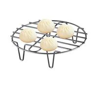 Support de cuisson à la vapeur Grill en inxydable | 20-32,5 cm anti-lavable Parfait pour les légumes sucrés à la viande, lave-vaisselle lavable et facile