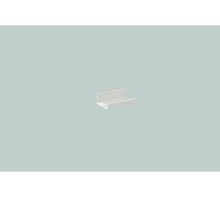 Support de papier toilette Alape AS.160.TPH, L : 160 mm, H : 50mm, P : 100mm, découpe rouleau WC, aluminium anodisé, 8274170982, 8274170982, Colorazione: bianco opaco
