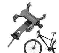 Support de téléphone vélo - Clip guidon 4 maniglie rotatif à 360° | Support téléphone universel Moto et Scooter Pour Smartphone DE 2,3 à 3,7 pouces, Support téléphone vélo réglable Pour la Navigation