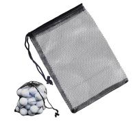 Support de transport de 50 balles de Tennis de Golf, sac de rangement, file | Pochette de Golf en Nylon avec cordon de serrage, support de rangement pour balles d'accessoires de Golf