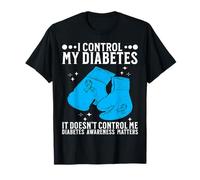 Support Diabetes Awareness Month Gifts for Diabetes Warriors Maglietta