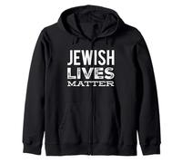 Support Jewish Lives Matter PRO Jewish Pride Stop Jewish Hate Felpa con Cappuccio
