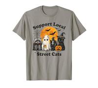 Support Local Street Cats Team Trash Opossum Raccoon Rat Maglietta