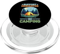 Support Mosquitos Go Camping Lotte di insetti a camper - PopSockets PopGrip per MagSafe