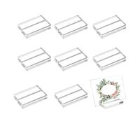 Support Numéro De Table and Acrylique - Acrylique | 10 Pièces De Support, Petits Porte-Cartes De Nom | Pour Mariage Banquet Dîner Formel Gala D'Entreprise Fête Prénuptial Buffet