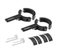 support phare Staffe di montaggio per fari per moto Supporto per faretti ausiliari per universale per su morsetto a forcella per Kit di staffe per faro moto(2PCS 38-60MM)