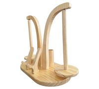 Support Pour Gomitols De Laine À Double Axe - Porte-Bobine Magnétique Rotatif En Bois Pour Tricot Et Crochet | Support Mobile Avec Dispenseur De Fil | Accessoire Idéal Pour Passionnés De Laine