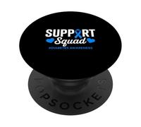 Support Squad Diabetes Awareness Tipo 1 Guerriero diabetico PopSockets PopGrip Adesivo