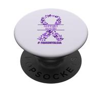 SUPPORT SQUAD #FIBROMYALGIA Viola Farfalla Nastro Meme PopSockets PopGrip Adesivo