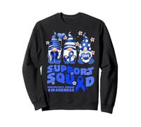 Support Squad - Nastro Blu per la consapevolezza della malattia di Huntington Felpa