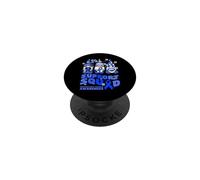 Support Squad - Nastro blu per la consapevolezza della malattia di Huntington PopSockets PopGrip Adesivo