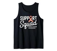 Support Squad - Nastro di pesca per il mese della sensibilizzazione sul cancro uterino Canotta