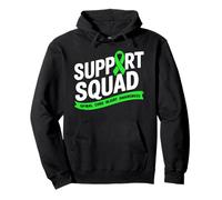 Support Squad - Nastro per la consapevolezza delle lesioni del midollo spinale Felpa con Cappuccio