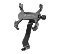 Support téléphone vélo rotatif à 360° - Fixation guidon sécurisée à 4 griffes | Support téléphone Moto et Scooter réglable pour Smartphones de 2,3 à 3,7 pouces, accessoire vélo pour GPS