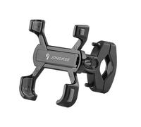 Support téléphone vélo rotatif à 360° - Fixation guidon sécurisée à 4 griffes | Support téléphone Moto et Scooter réglable pour Smartphones de 2,3 à 3,7 pouces, accessoire vélo pour GPS