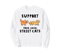 Support Your Local Street Cats Felpa