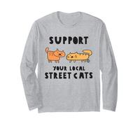Support Your Local Street Cats Maglia a Manica