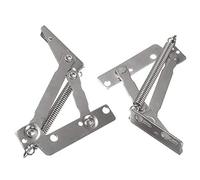 Supporta cerniera, ammortizzatore porta con chiusura liscia, cerniere di testa 2 x 80 gradi cerniere a molla per porta dell'armadio