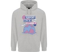 Supporta Il Tuo Pianeta Locale Felpa Per Bambini