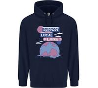 Supporta Il Tuo Pianeta Locale Felpa Per Bambini