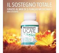 Supporta il tuo sistema immunitario con Micotherapy U-CARE 5 funghi Medicinali