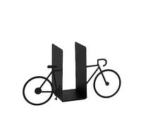 Supporta libri in metallo con stile di biciclette
