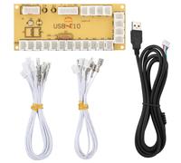 Supporta tutti i tipi di joystick Encoder USB Encoder a ritardo zero per controller di giochi arcade con Raspberry Pi compatibile, costruisci la tua