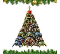 Supportatori di Turtle-2D di di in Acrilico | BES di Un Albero di sospeso, Finestra, Porta, Parete, Giardino, Natalizie, Accessorio per la casa stagionale, Ornamento i