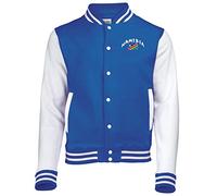 Supportershop - Giacca Namibie, Unisex, Colore: Blu e Bianco, Unisex - Adulto, 5060672804028, Blu, L