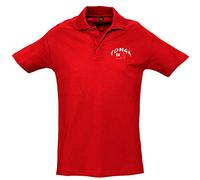 Supportershop - Polo da Rugby Tonga Unisex, Unisex - Adulto, 5060672804813, Rosso, M
