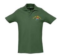 Supportershop Polo Rugby Afrique Du Sud Vert XXL, Unisex-Adulto, Verde