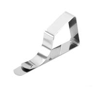 Supporti a clip in acciaio inox per un uso affidabile con tutti i tipi di tavoli