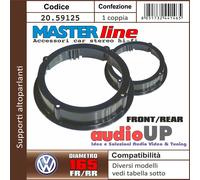 Supporti adattatori altoparlanti 165 mm Passat Variant 1997> Anteriori e Poster.